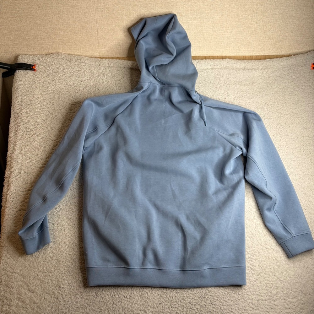Lululemon Mens City Sweat Pullover Hoodie Blue XL performance LM3FDVS.04 - Picture 3 of 6